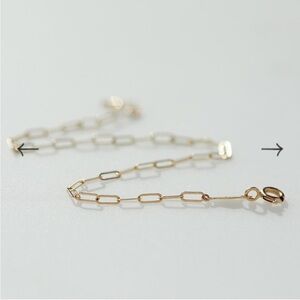 Catbird 1976 14k Gold Bracelet (Size 6”-6.5”)